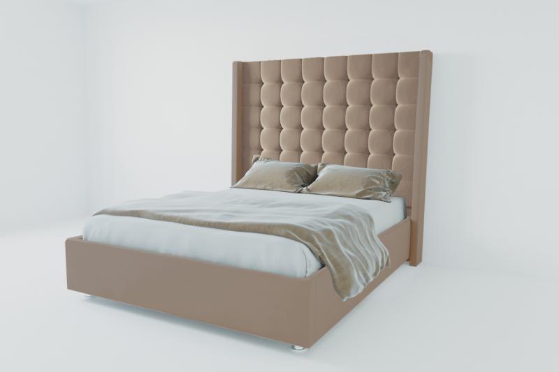 Мягкая интерьерная кровать "Венеция Люкс" с подъемным механизмом