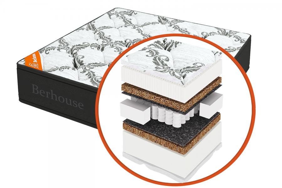 Матрас "Mega palladium Black&White" (Berhouse)