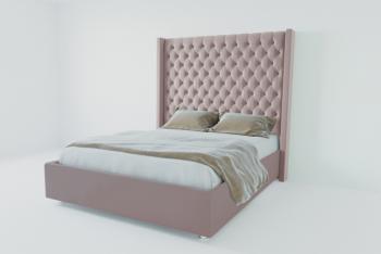 Мягкая интерьерная кровать "Версаль Люкс" с подъемным механизмом